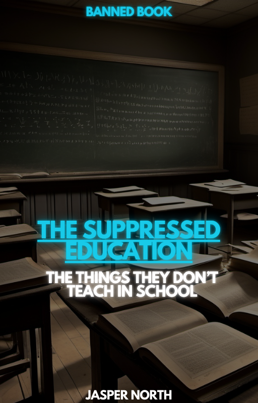 The Suppressed Education by Jasper North Book Cover